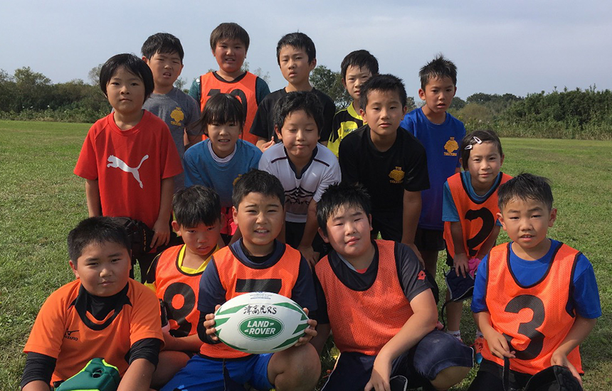 津 高虎 ラグビースクール