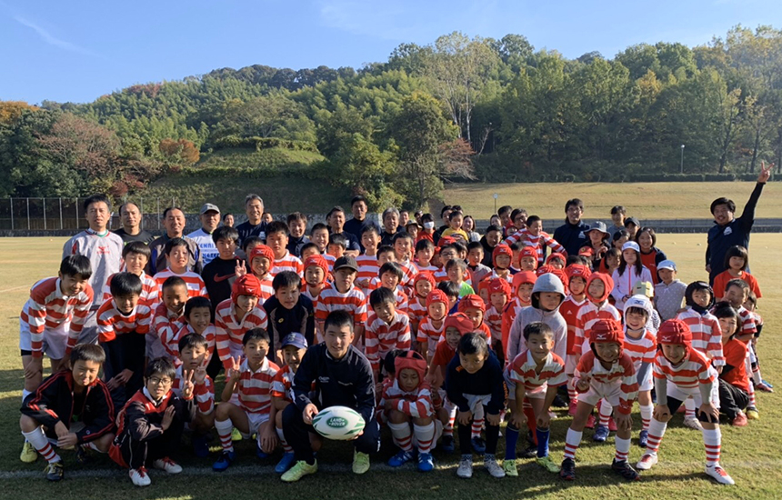 やまのべラグビー教室