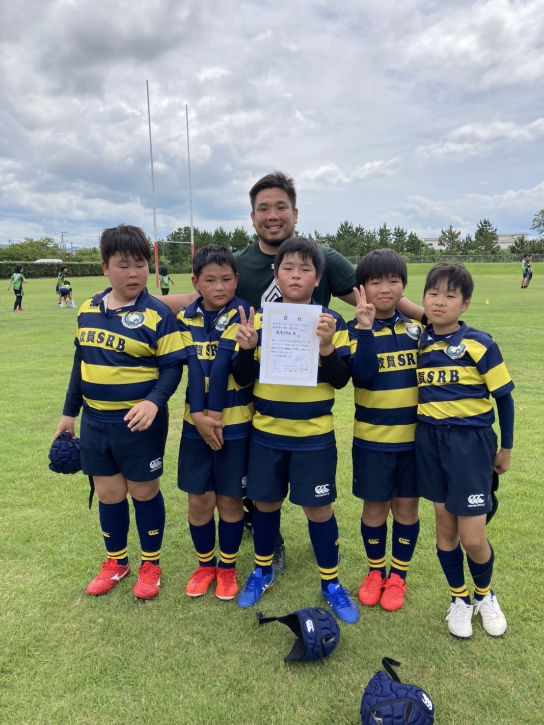 敦賀SRB「スーパーラグビーブラザーズ」ラグビークエスト育成会