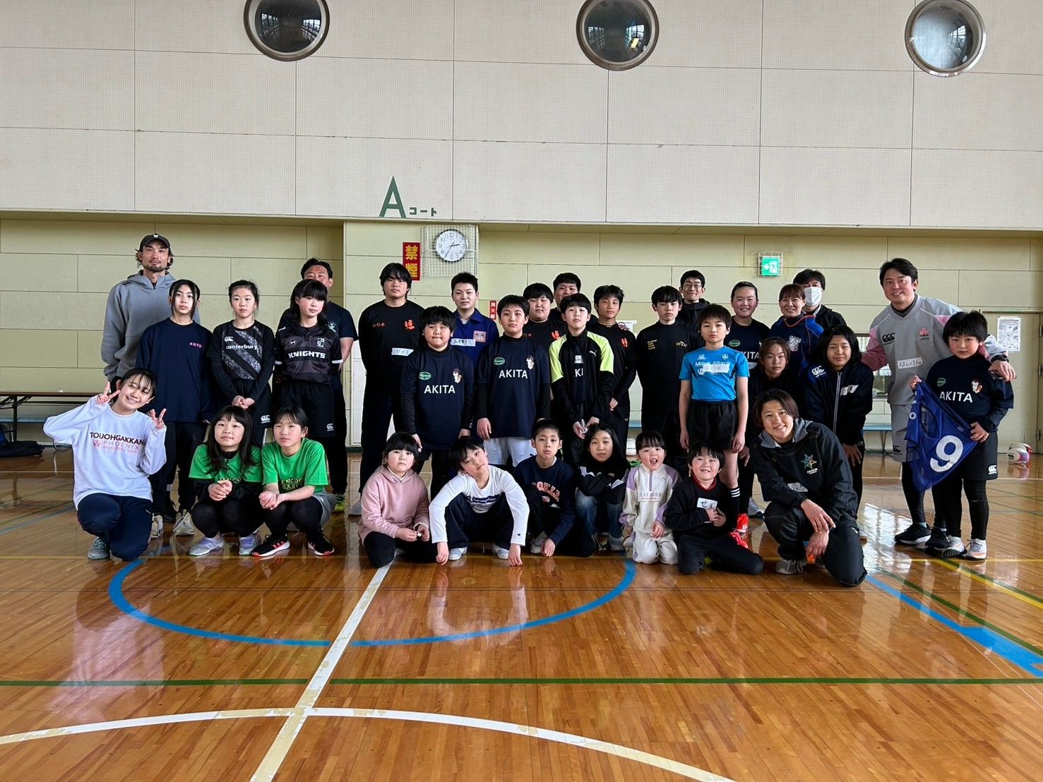 レポート　ノンコンタクトラグビー体験会 山形