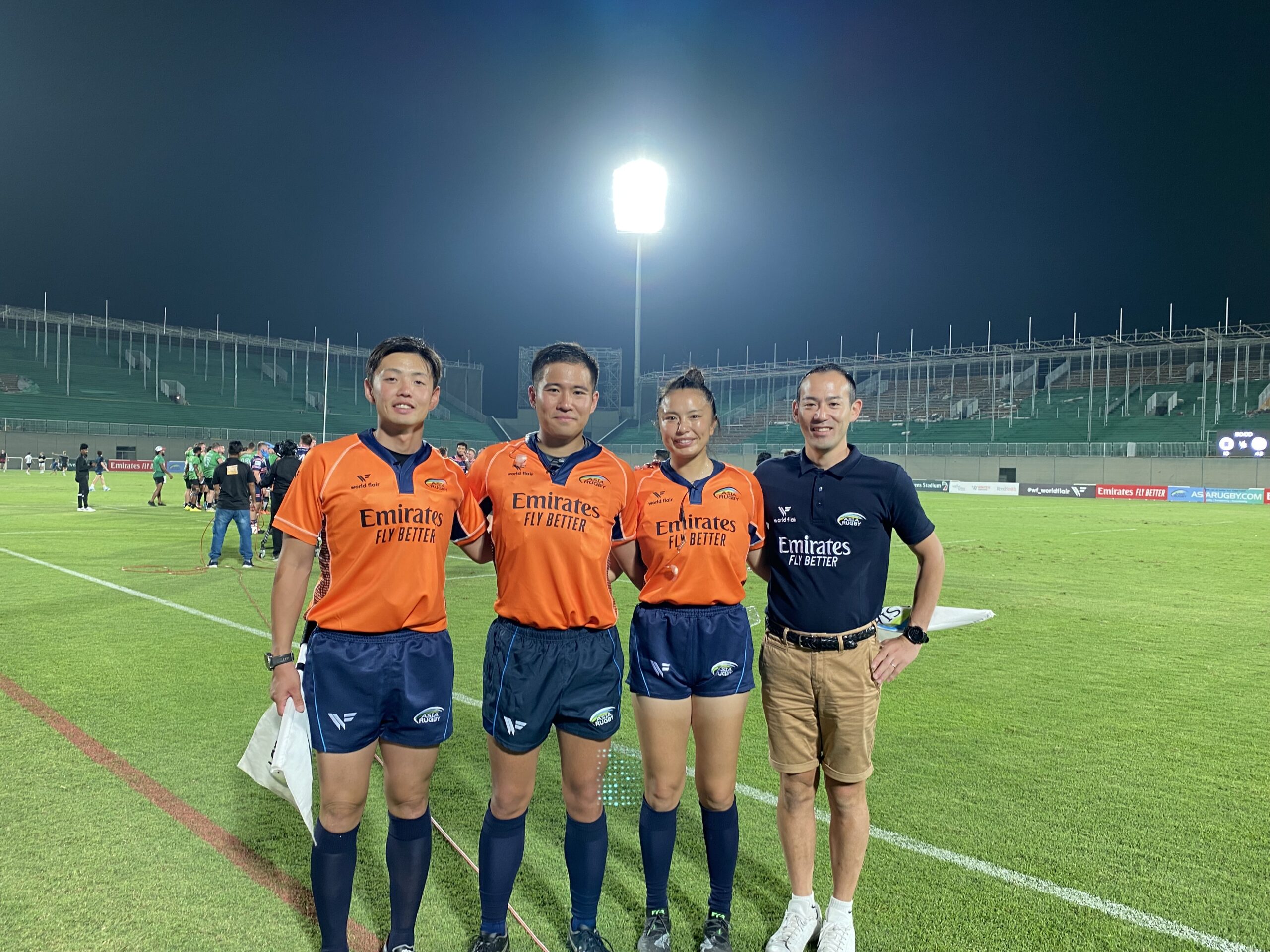 日本人マッチオフィシャル担当！～Asia Rugby Emirates Men’s Championship 2025～