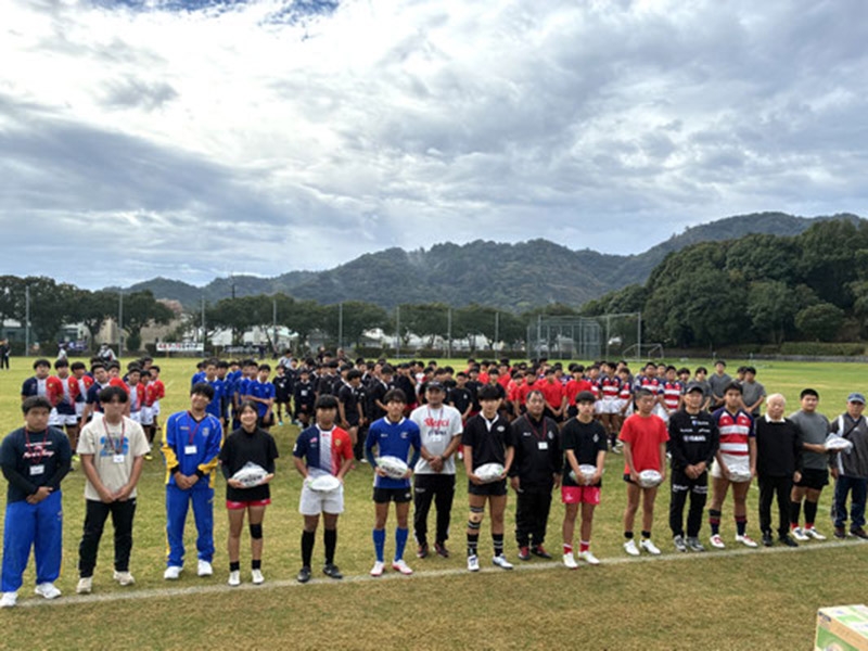 延岡地区ラグビーフットボール協会「令和7年度 第6回ＪＫカップジュニアラグビー交流大会」を開催しました！